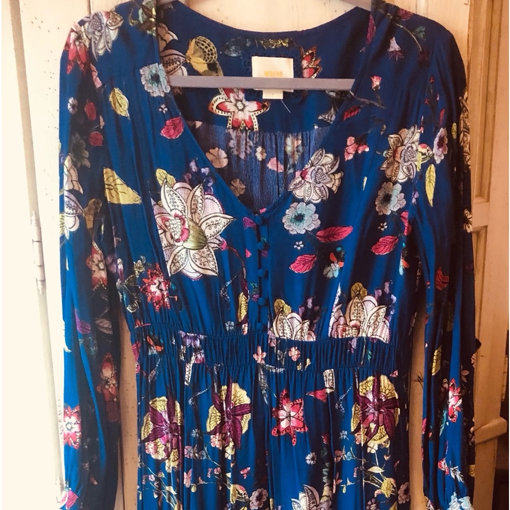 Anthropologie Maeve dress size medium worn once.